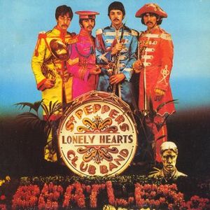 The Beatles Sgt. Peppers Lonely Hearts Club Band/With A Little Help From My Friends album cover