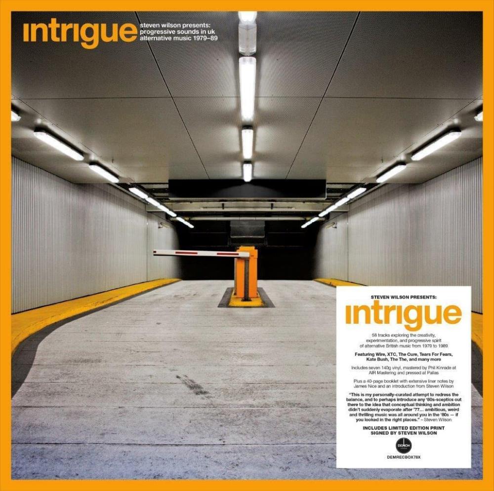 Various Artists (Concept albums & Themed compilations) Steven Wilson Presents Intrigue: Progressive Sounds in UK Alternative Music 1979-89 album cover