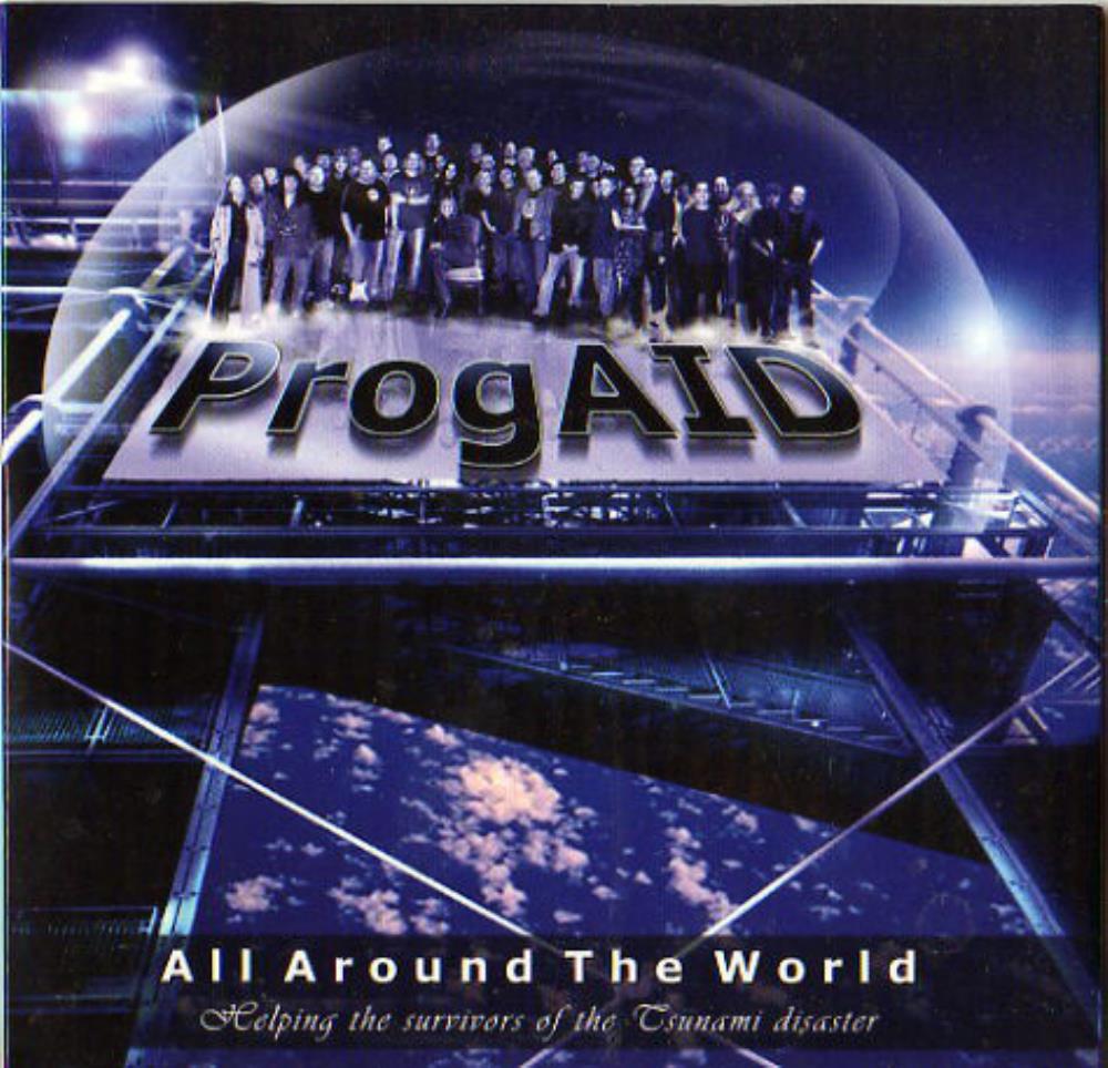 Various Artists (Concept albums & Themed compilations) ProgAID - All Around the World album cover