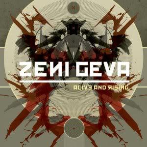 Zeni Geva Alive and Rising album cover