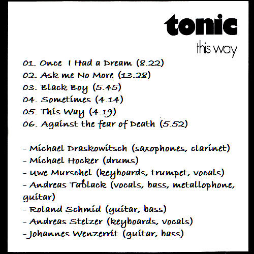 Tonic picture