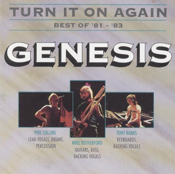Genesis - Turn It On Again - Best Of 81-83 CD (album) cover