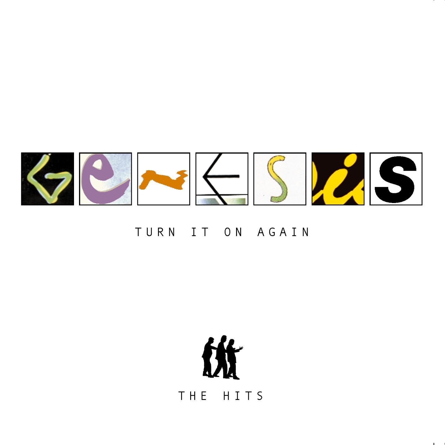 Genesis - Turn It On Again - The Hits CD (album) cover