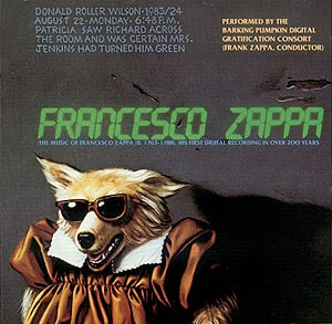 Frank Zappa - Francesco Zappa CD (album) cover