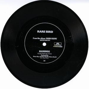Rare Bird - Diamonds flexi 7'' CD (album) cover