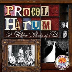 Procol Harum - A Whiter Shade Of Pale - 40th Anniversary Edition CD (album) cover