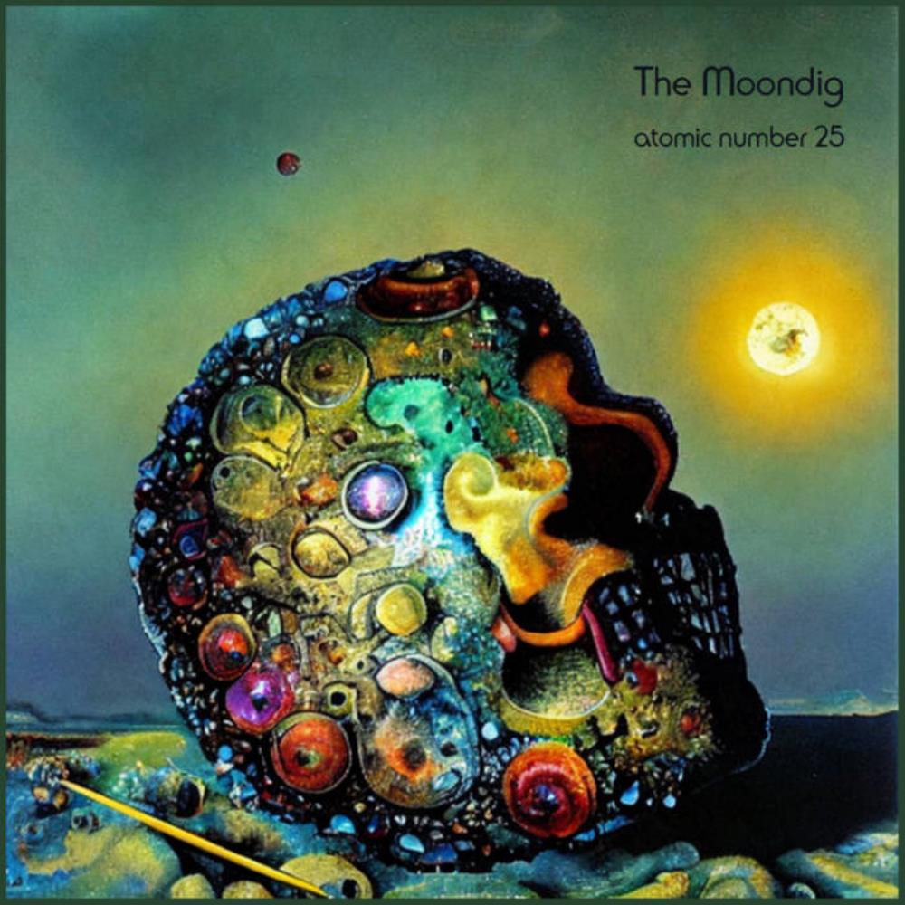 The Moondig - Atomic Number 25 CD (album) cover
