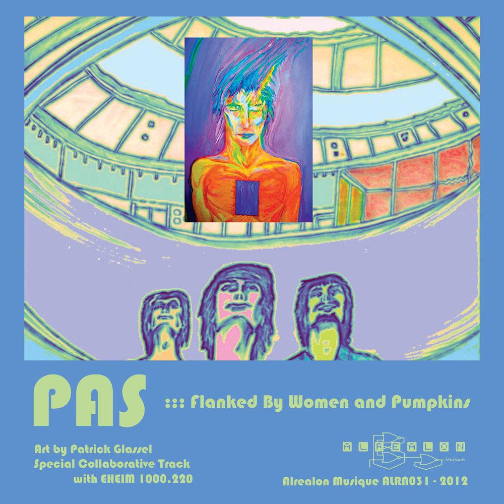Pas Musique Flanked by Women and Pumpkins album cover
