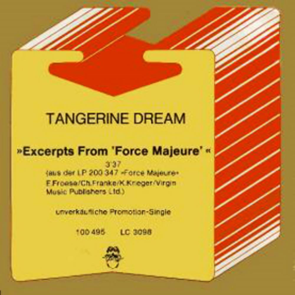 Tangerine Dream - Excerpts from Force Majeure CD (album) cover