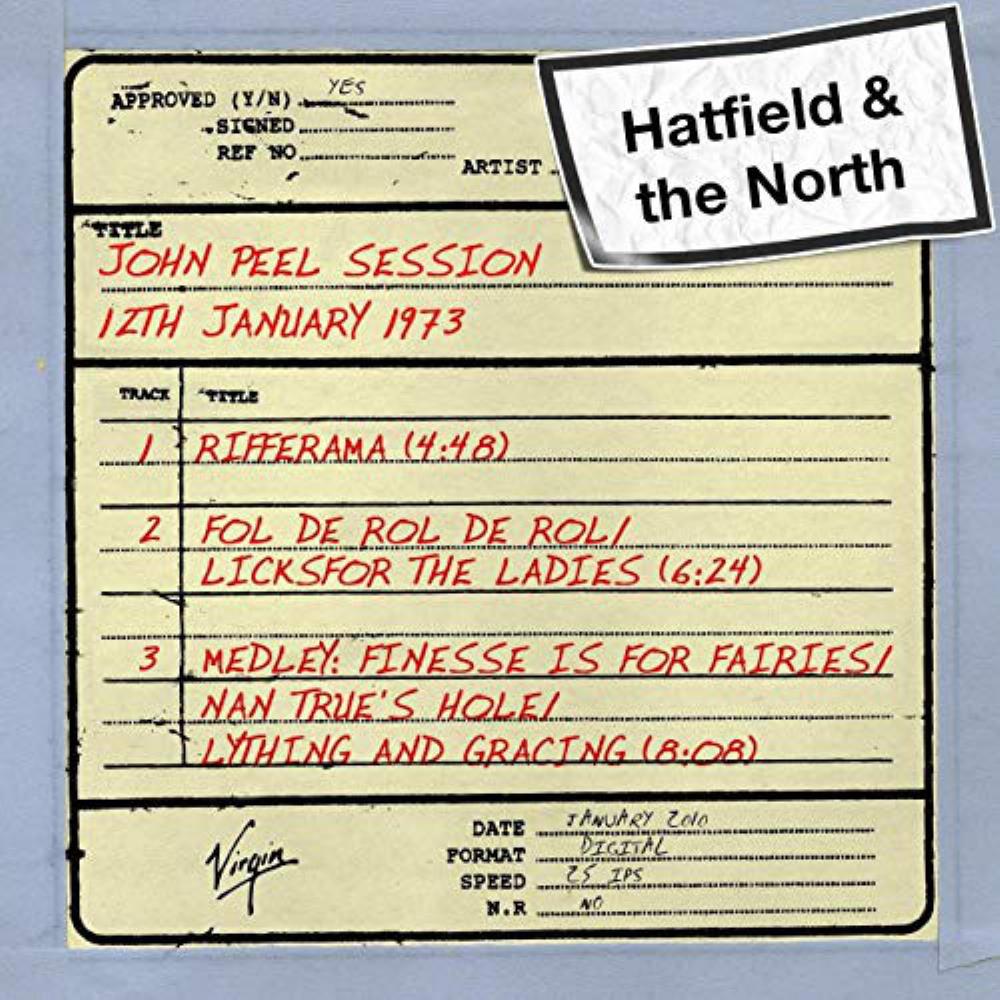 Hatfield And The North - John Peel Session (12th January 1973) CD (album) cover