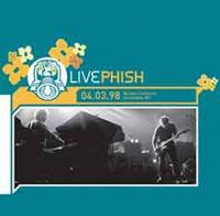Phish 04.03.98 Nassau Coliseum, Uniondale, NY  album cover