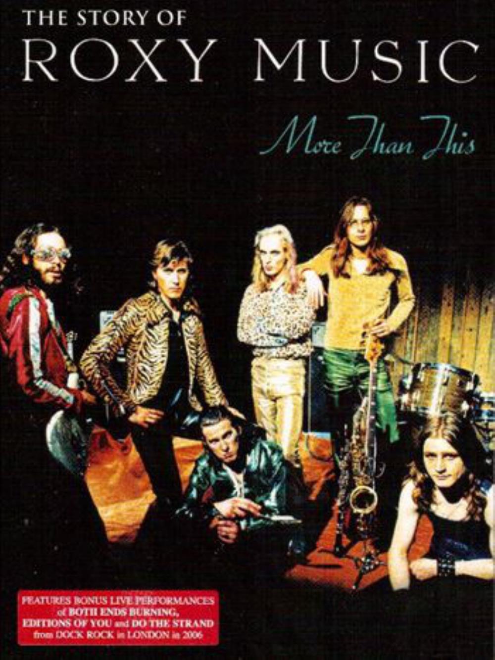 Roxy Music - The Story of Roxy Music - More Than This CD (album) cover
