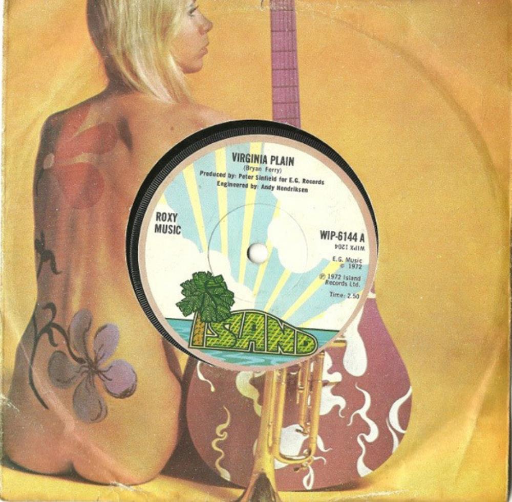 Roxy Music - Virginia Plain CD (album) cover