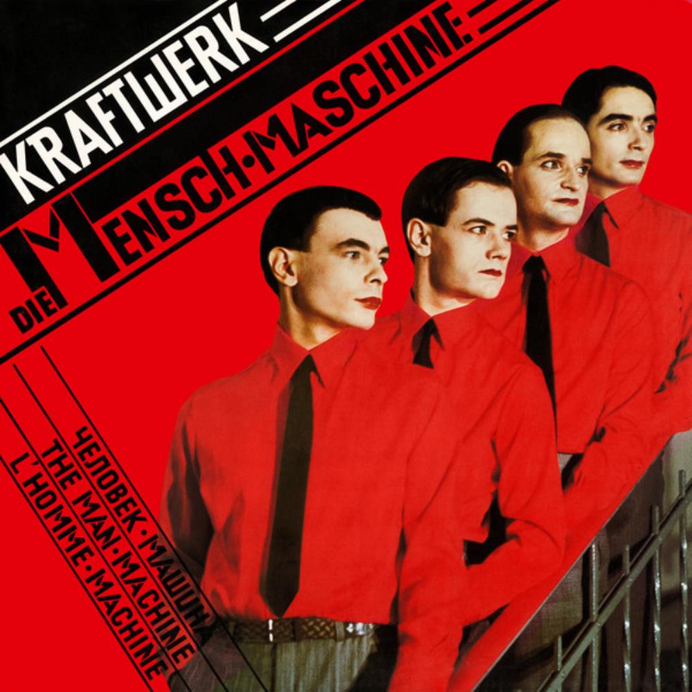 Kraftwerk - The Man-Machine [Aka: Die Mensch-Maschine] CD (album) cover