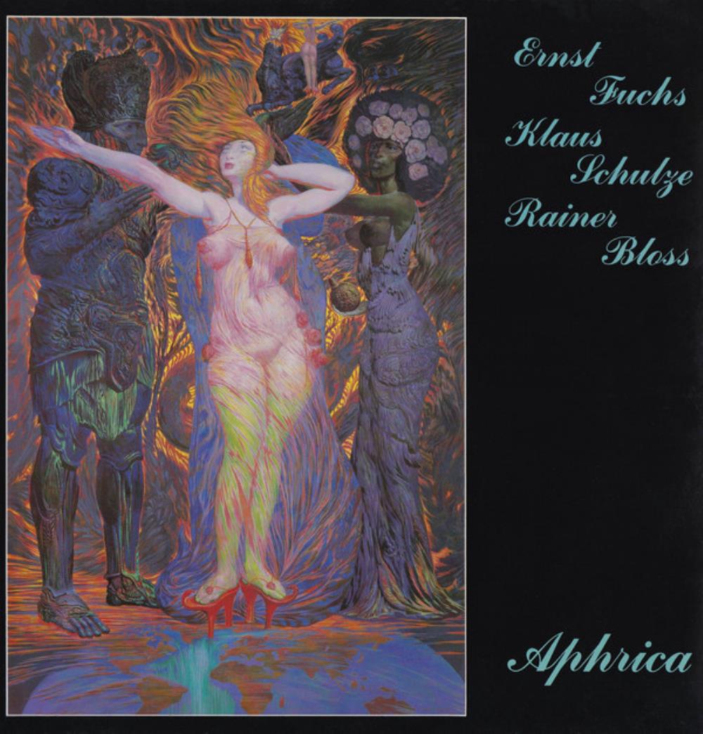 Klaus Schulze - Klaus Schulze, Rainer Bloss ‎& Ernst Fuchs: Aphrica CD (album) cover