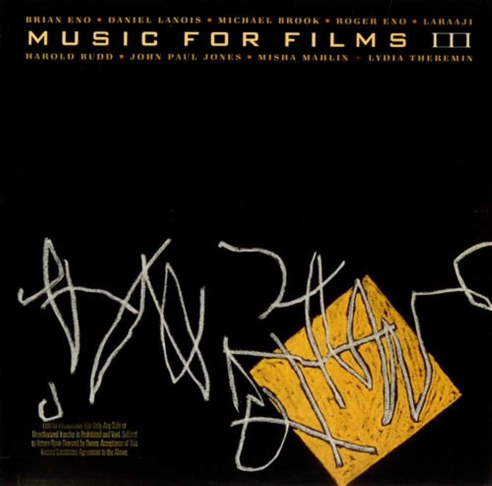 Brian Eno - Music For Films III CD (album) cover