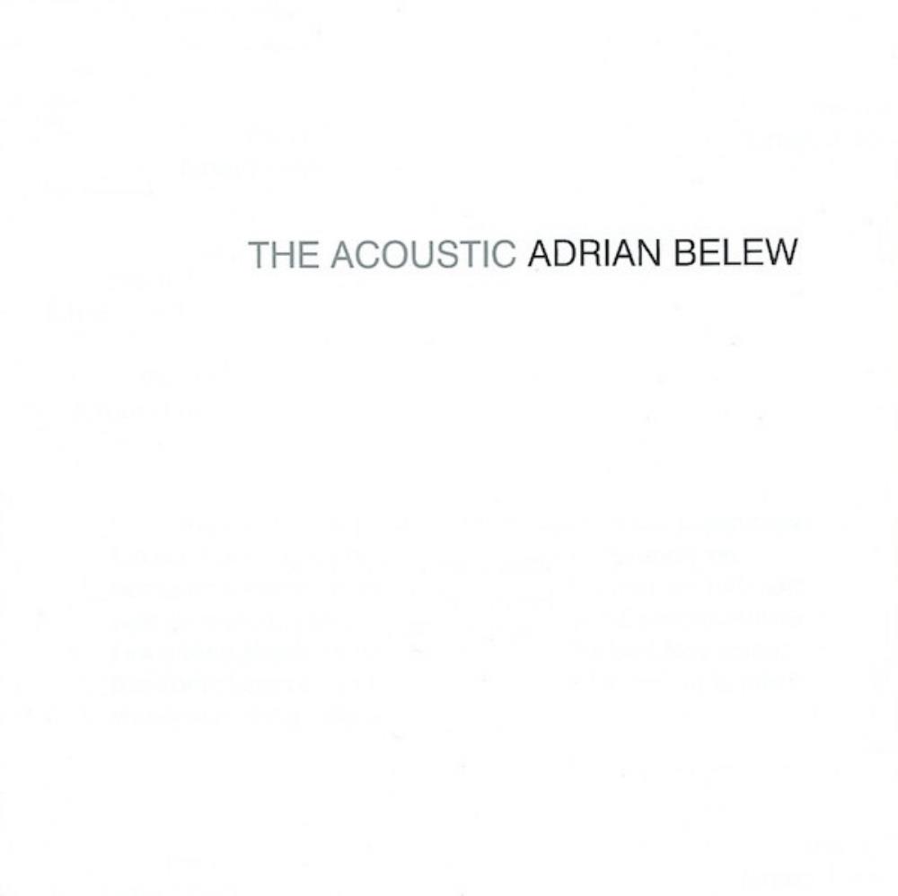 Adrian Belew - The Acoustic Adrian Belew CD (album) cover