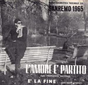 Franco Battiato - L'amore  Partito CD (album) cover