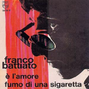 Franco Battiato - E' l'amore - Fumo di una sigaretta CD (album) cover