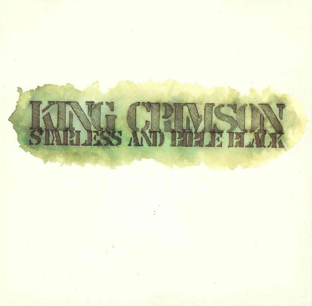 King Crimson Starless and Bible Black album cover