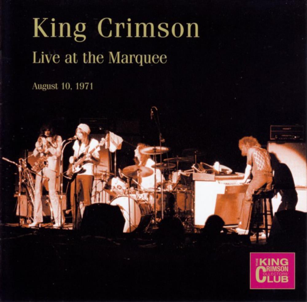 King Crimson Live at the Marquee 1971 album cover