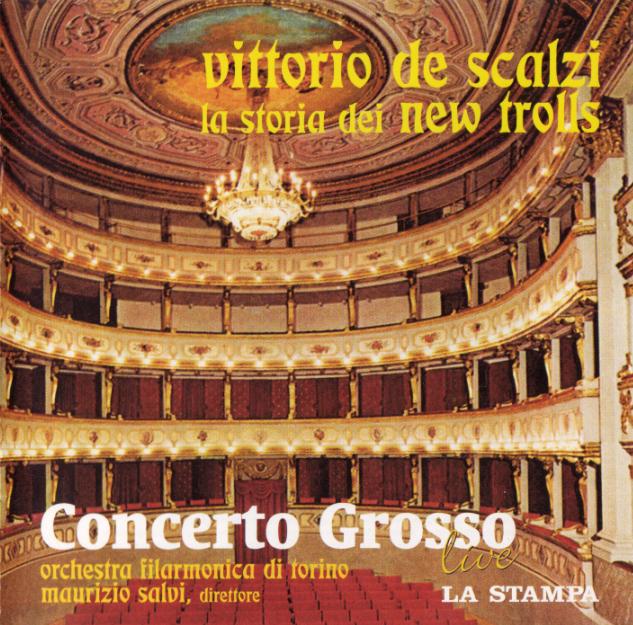 Vittorio De Scalzi - La Storia Dei New Trolls Concerto Grosso Live album cover