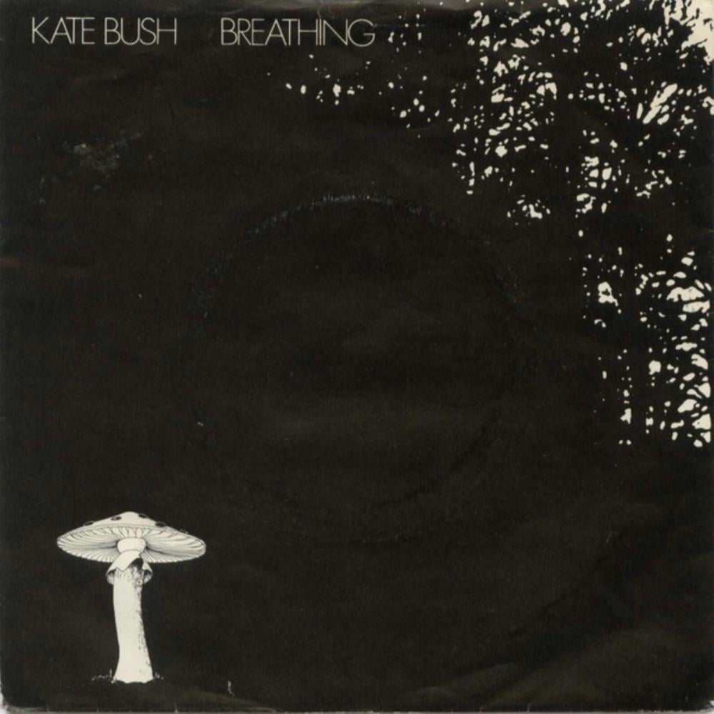 Kate Bush Breathing / The Empty Bullring album cover