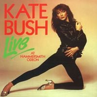 Kate Bush Live At The Hammersmith Odeon album cover