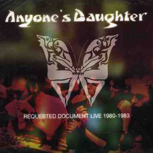 Anyone's Daughter Requested Document Live 1980 - 1983 album cover