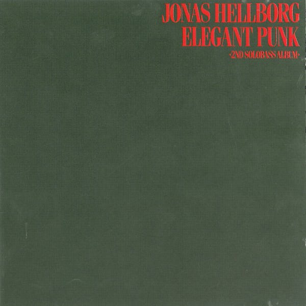 Jonas Hellborg Elegant Punk album cover