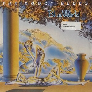 The Moody Blues Blue World album cover