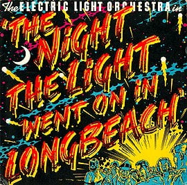 Electric Light Orchestra The Night the Light Went On in Long Beach album cover