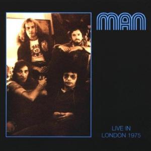 Man Live In London 1975 album cover