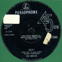 The Beatles Help ! album cover