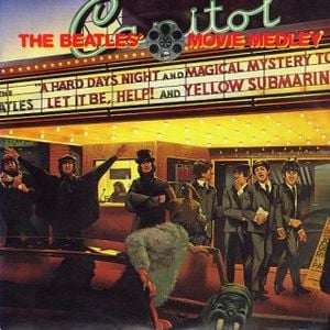 The Beatles - Movie Medley CD (album) cover