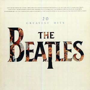 The Beatles - 20 Greatest Hits CD (album) cover
