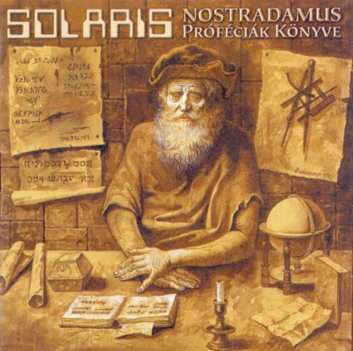 Solaris - Nostradamus Book Of Prophecies CD (album) cover