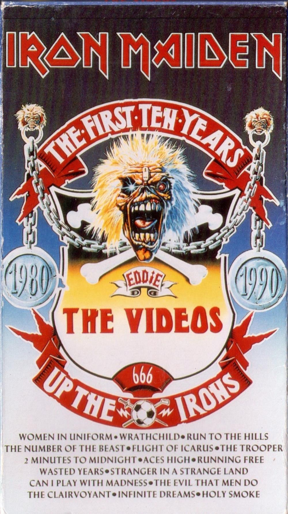 Iron Maiden - The First Ten Years - The Videos CD (album) cover