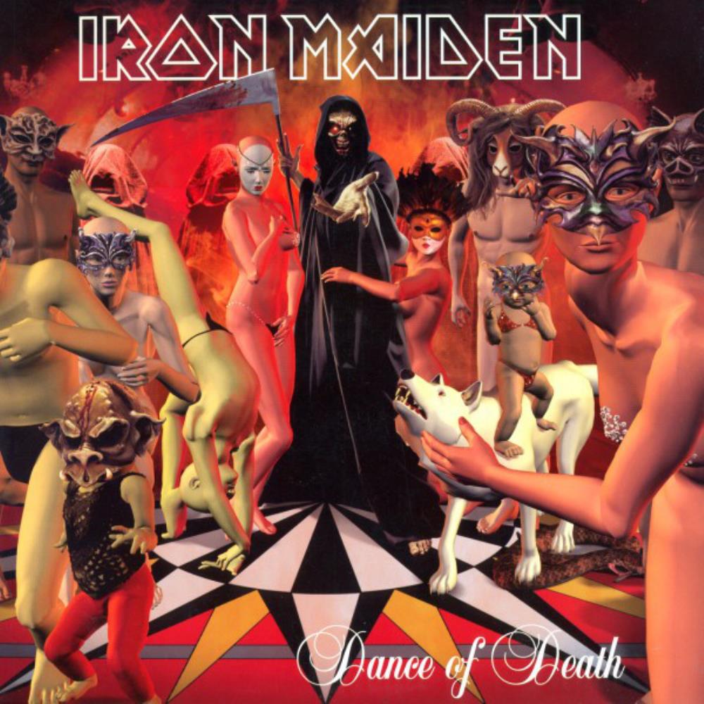 Iron Maiden Dance of Death album cover