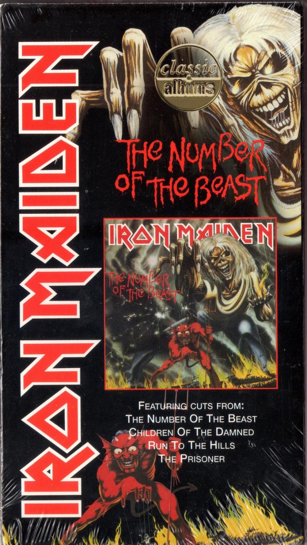 Iron Maiden - Classic Albums: The Number of the Beast CD (album) cover