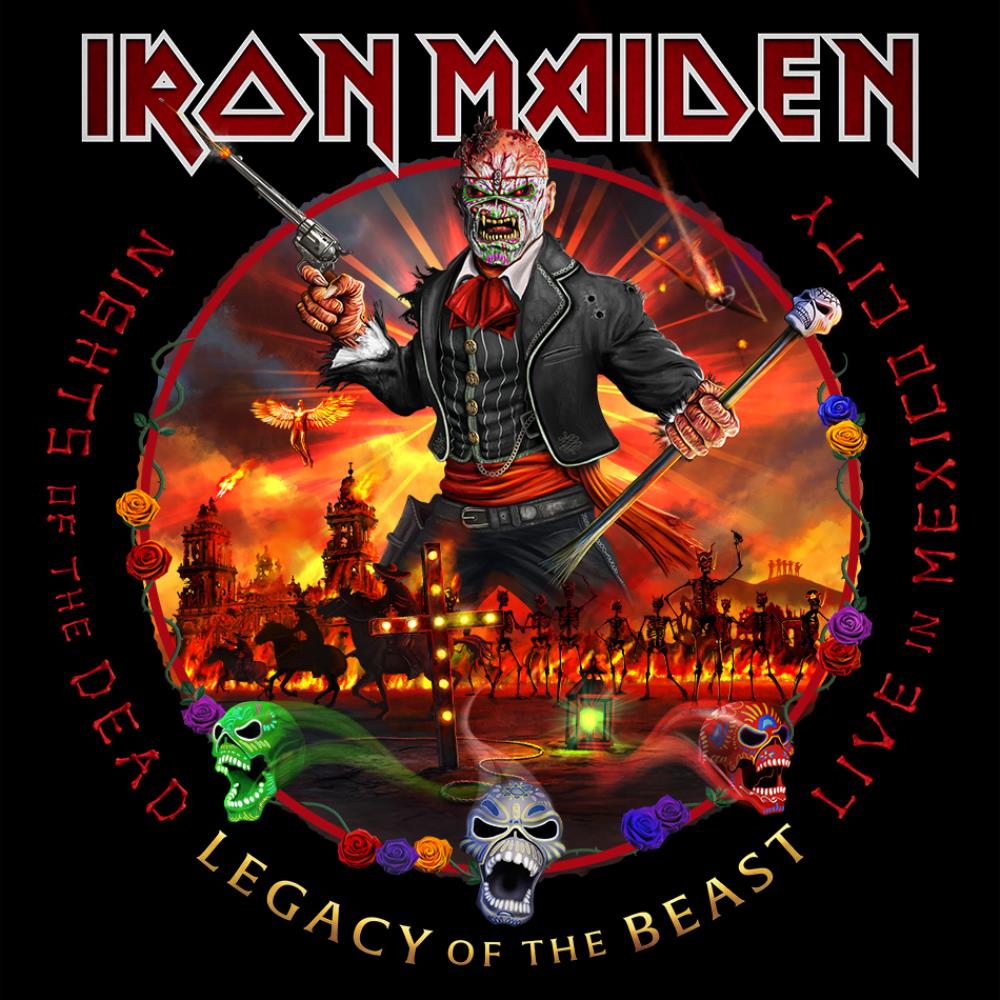 Iron Maiden - Nights of the Dead, Legacy of the Beast: Live in Mexico CD (album) cover