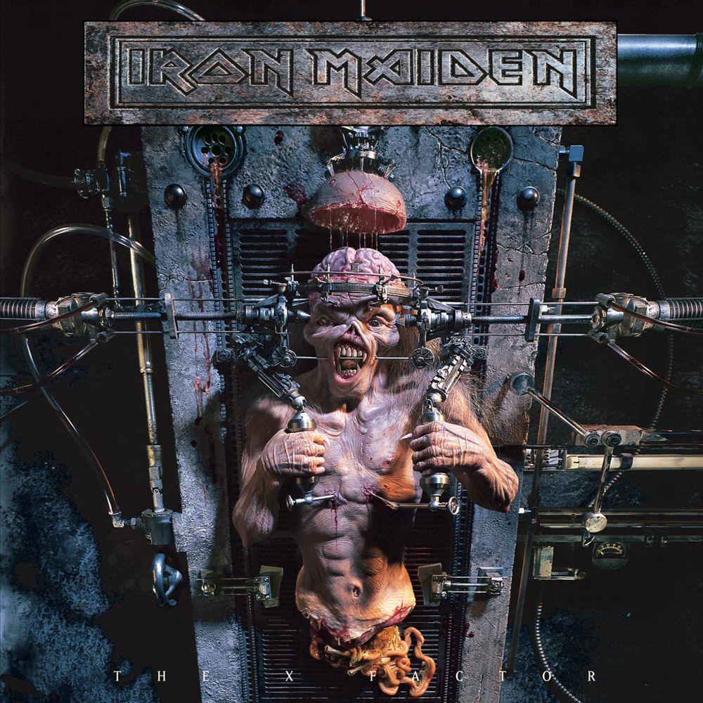 Iron Maiden - The X Factor CD (album) cover