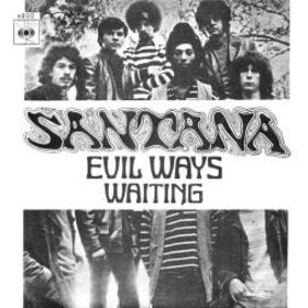 Santana Evil Ways album cover