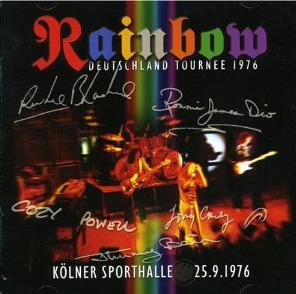 Rainbow Live Klner Sporthalle 1976 album cover
