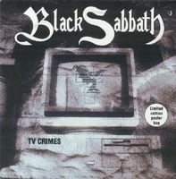 Black Sabbath TV Crimes album cover