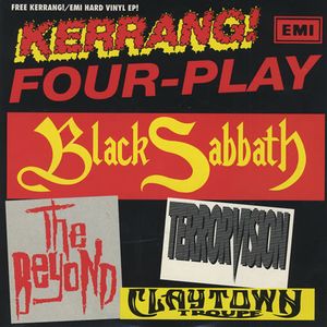 Black Sabbath Kerrang! Four-Play album cover
