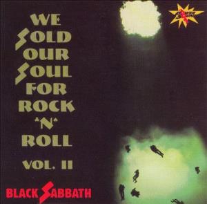 Black Sabbath We Sold Our Soul To Rock 'n' Roll, Vol.II album cover