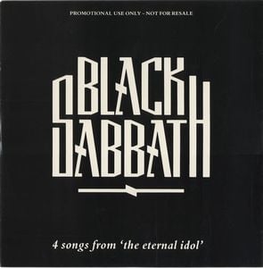 Black Sabbath - 4 Songs From The Eternal Idol CD (album) cover