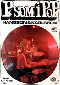 Hansson & Karlsson - P som i Pop CD (album) cover