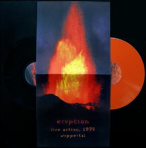 Eruption Live Action, 1972 Wuppertal album cover